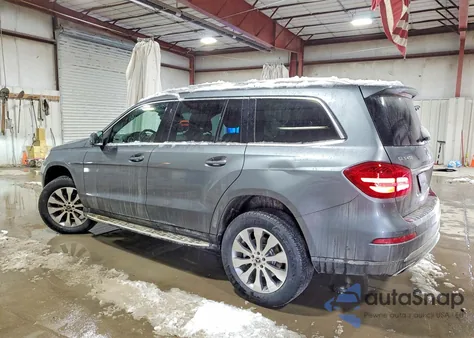 2018 Mercedes-Benz Gls 450 4Matic z USA, uszkodzony, nr VIN 4JGDF6EE6JA996175